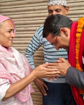 बुटवलमा नेकपाको घरदैलो जारी, परिवर्तनको अभियानमा साथ दिनुहोस् : बिश्वदीप