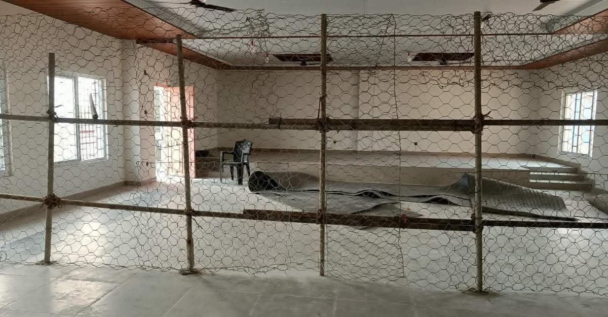 रूपन्देहीका पाँच वटै मतगणना स्थलमा तारजाली