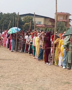 रूपन्देहीमा ६० प्रतिशत मतदान, निर्वाचन शान्तिपूर्ण